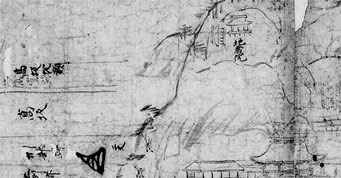 「浄光明寺敷地絵図」 (部分)